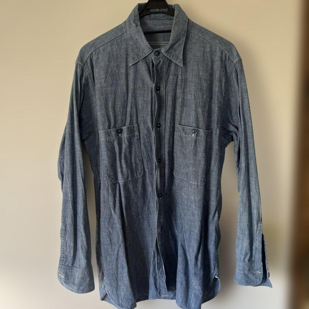 Big yank シャンブレーシャツ　15 1/2 日本製