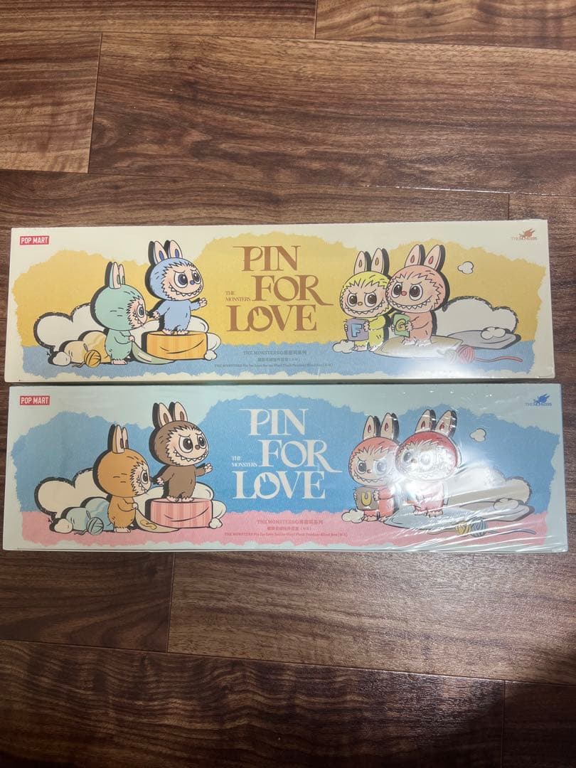 ラブブ LABUBU PIN FOR LOVE イニシャルアルファベット セット