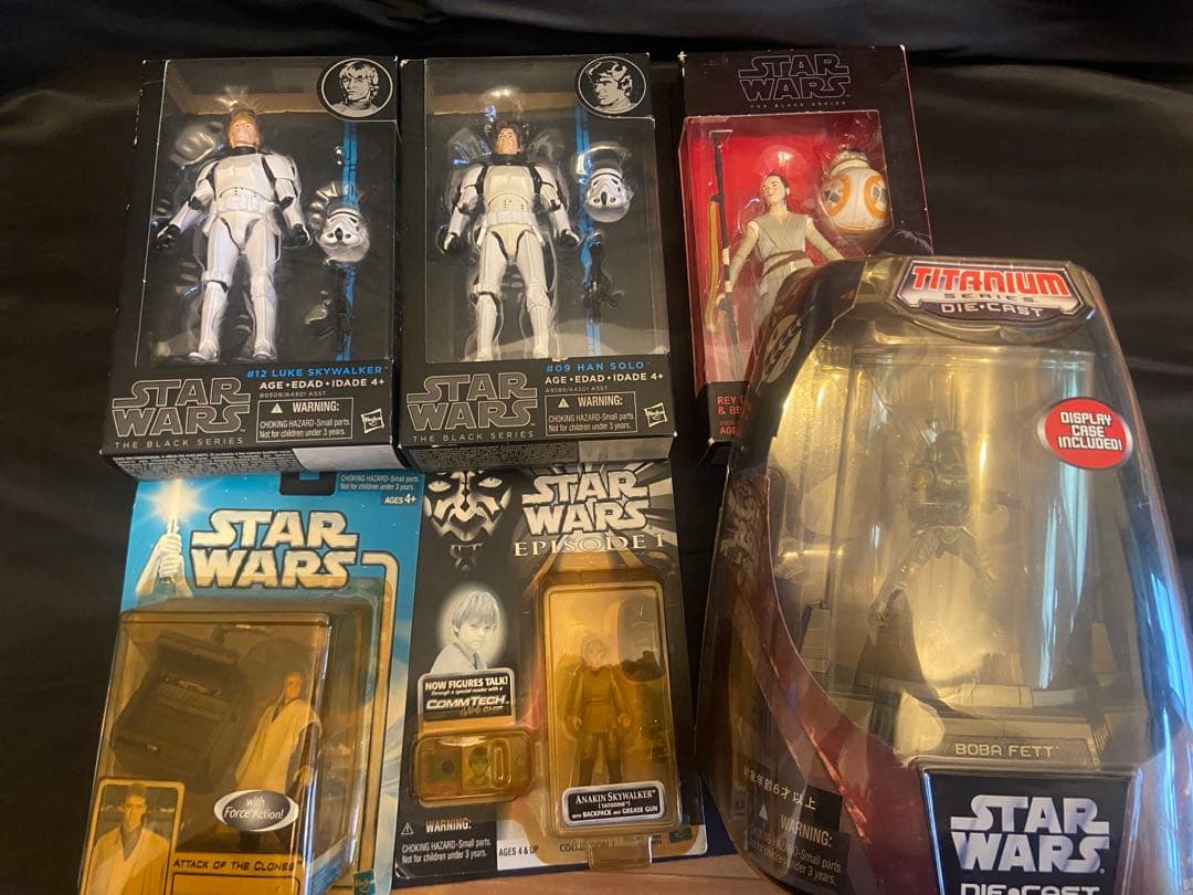 未開封 スター・ウォーズ ブラックシリーズ 6体まとめ STAR WARS