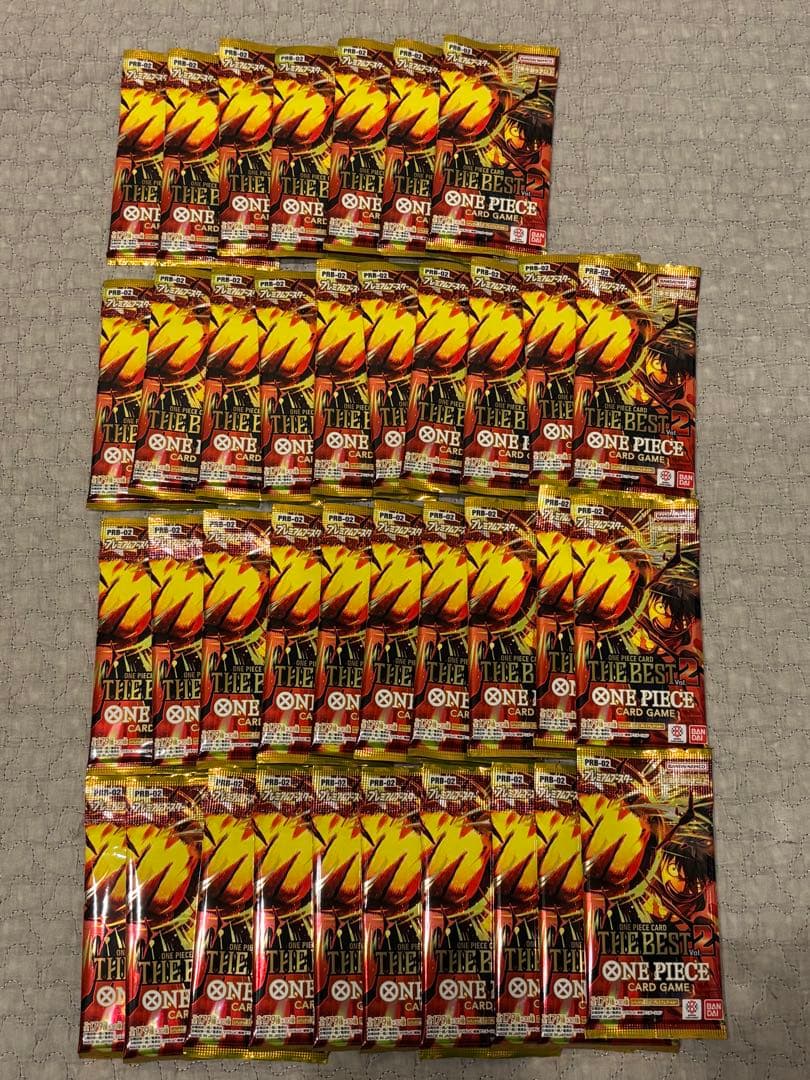 ワンピースカード　ザベスト2 37パック
