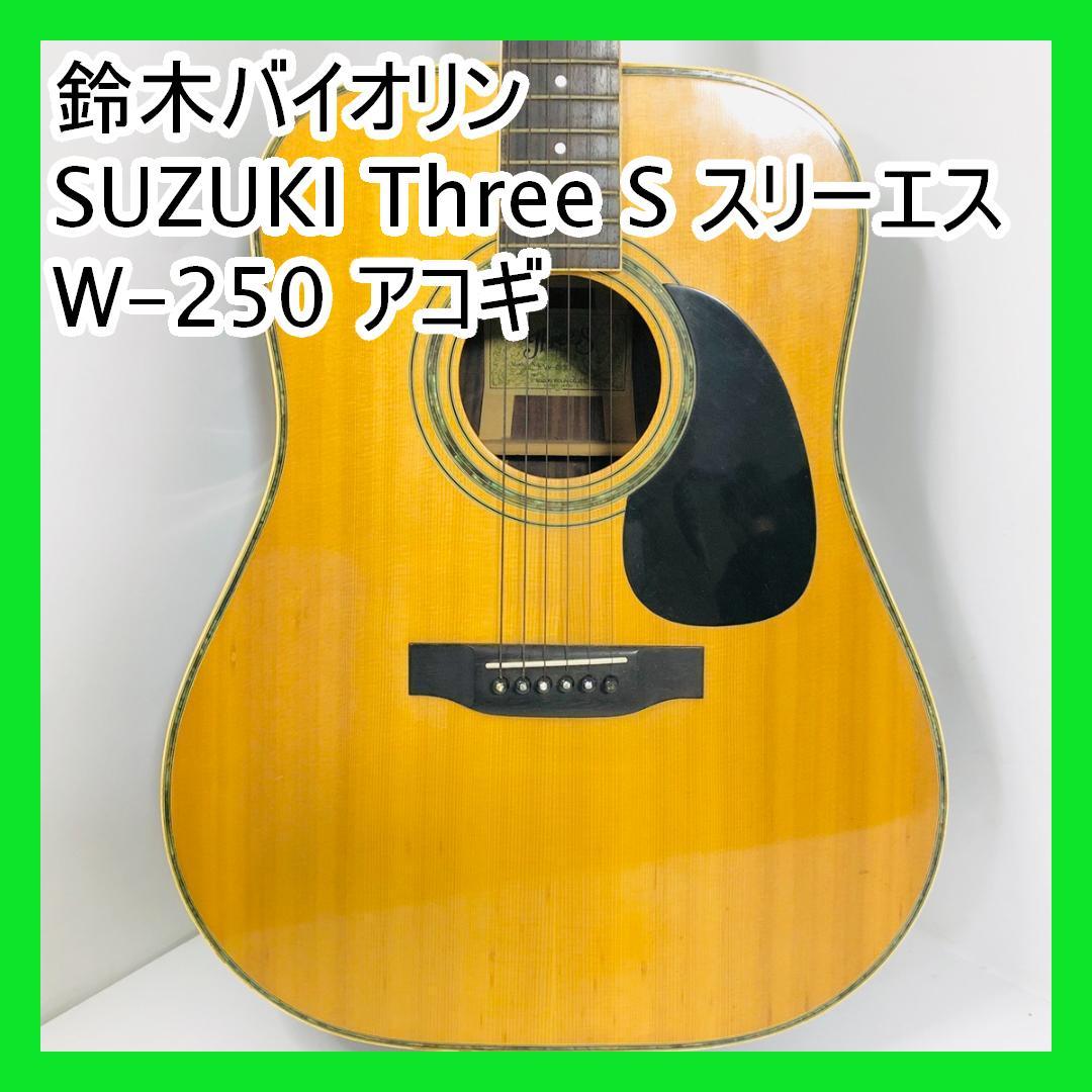 鈴木バイオリン SUZUKI Three S スリーエス W-250 アコギ