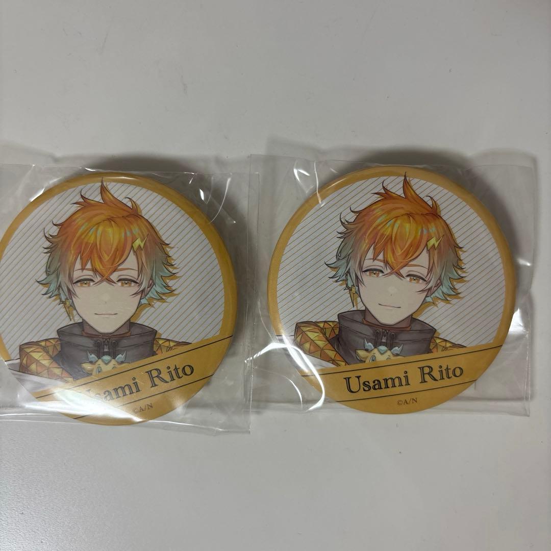 にじさんじ 宇佐美リト 缶バッジ welcome goods - メルカリ