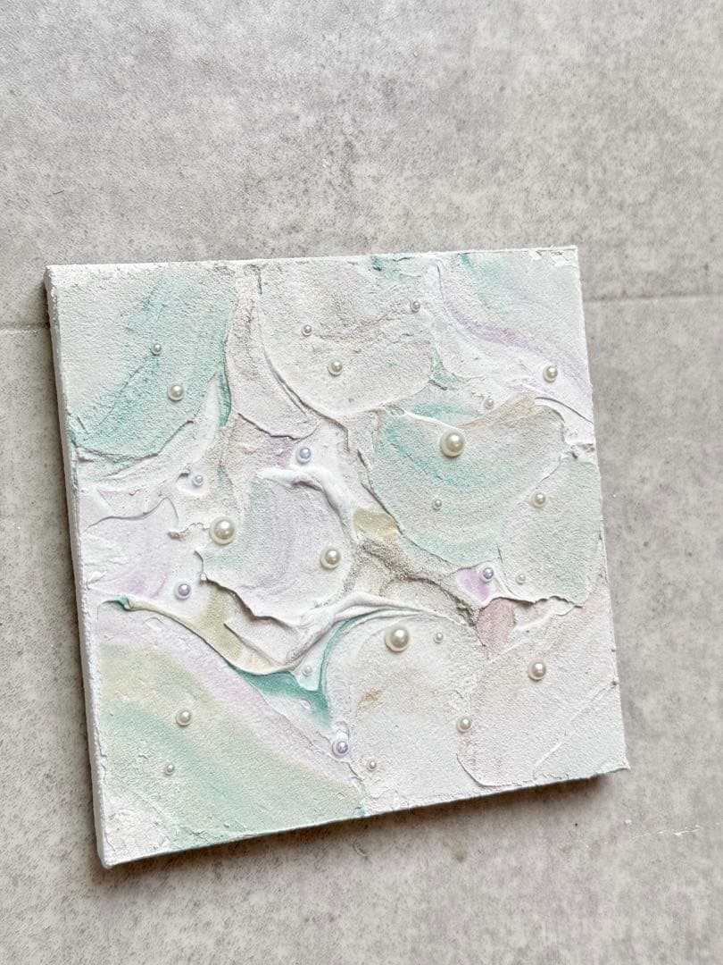 アクリル画テクスチャーアートno.19抽象画キャンバスアートパネル