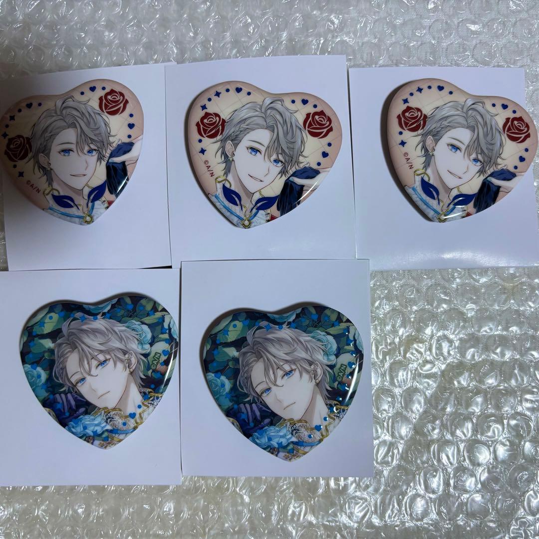 甲斐田晴 にじさんじ Rose Valentine 缶バッジ 5個セット - メルカリ