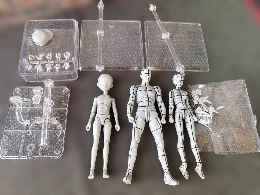 S.H.figuarts デッサン用 素体 セット