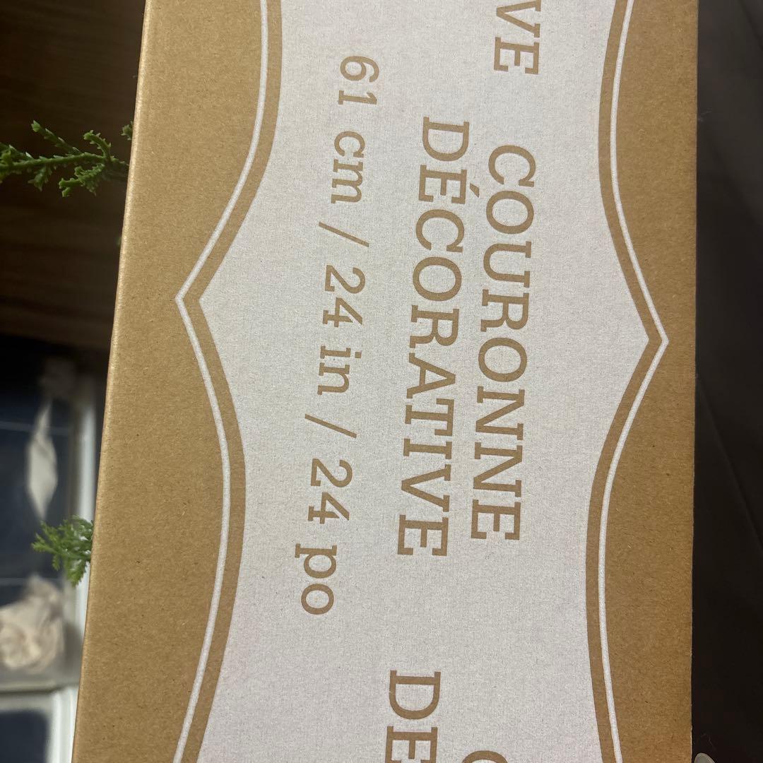 コストコ クリスマスリース ポインセチア ホワイト - メルカリ