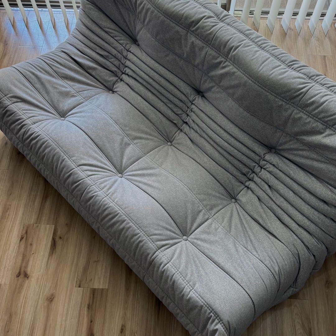 美品 リーンロゼ トーゴ 3P 50周年特別生地【DENDEN】ライトグレー