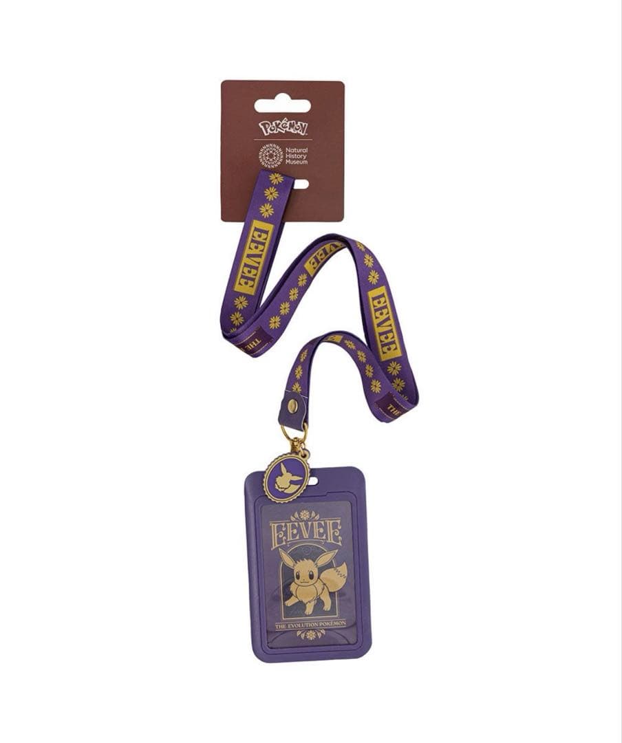 【限定品】ポケモン30周年 ロンドン自然史博物館コラボ イーブイ ストラップ