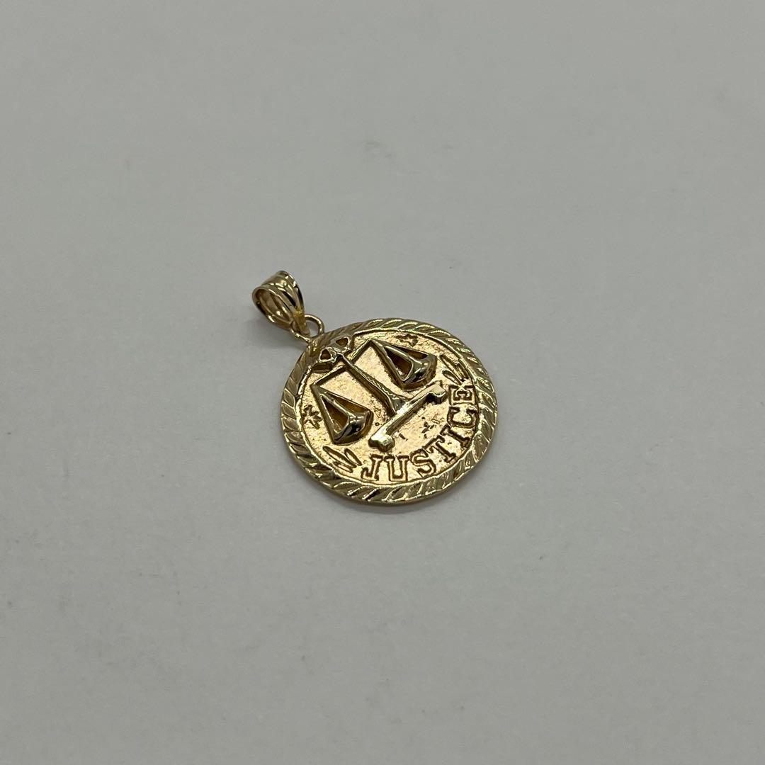 シュプリーム SUPREME ジャスティス ゴールドペンダント14K 18SS