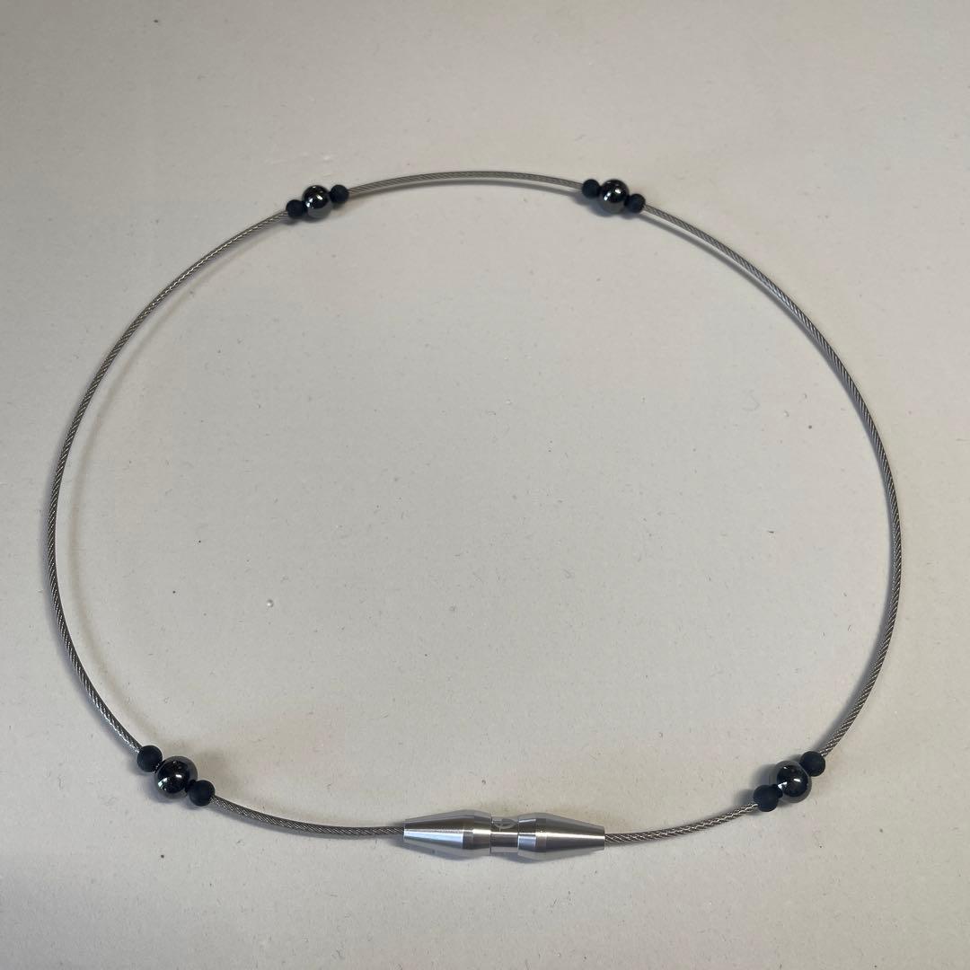 【新品未使用】ファイテンRAKUWA ネックレス ステーション45㎝ シルバー