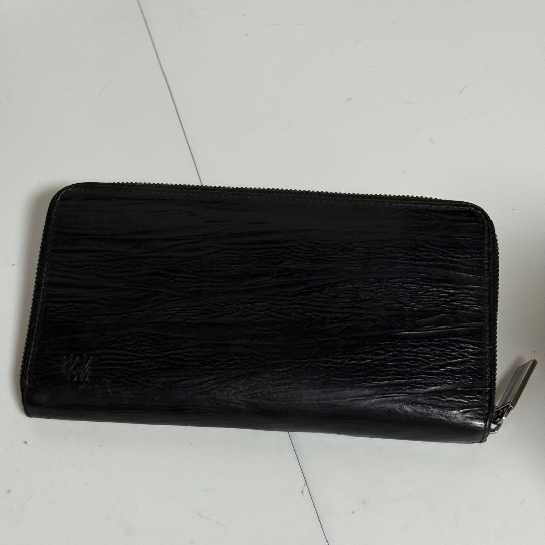 ココマイスター　ゴーストタウンシールドマシン　長財布　ブラック