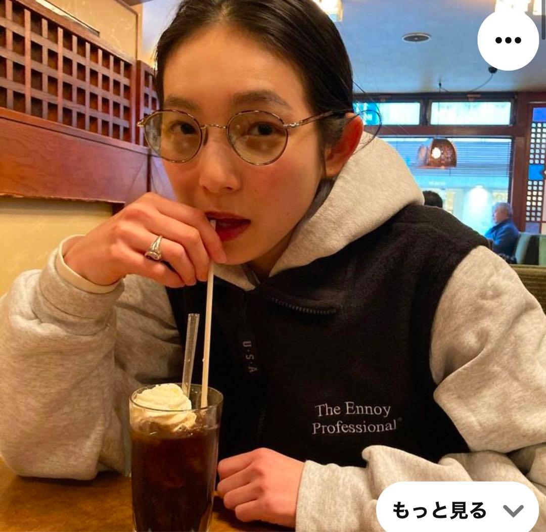 ennoy エンノイ フリースベスト ネイビー 在原みゆき着用 - メルカリ