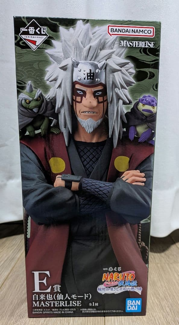 一番くじ NARUTOナルト疾風伝 E賞 自来也(仙人モード) フィギュア 新品未開封 】一番くじ NARUTO-ナルト- 疾風伝 E賞 自来也 仙人モード