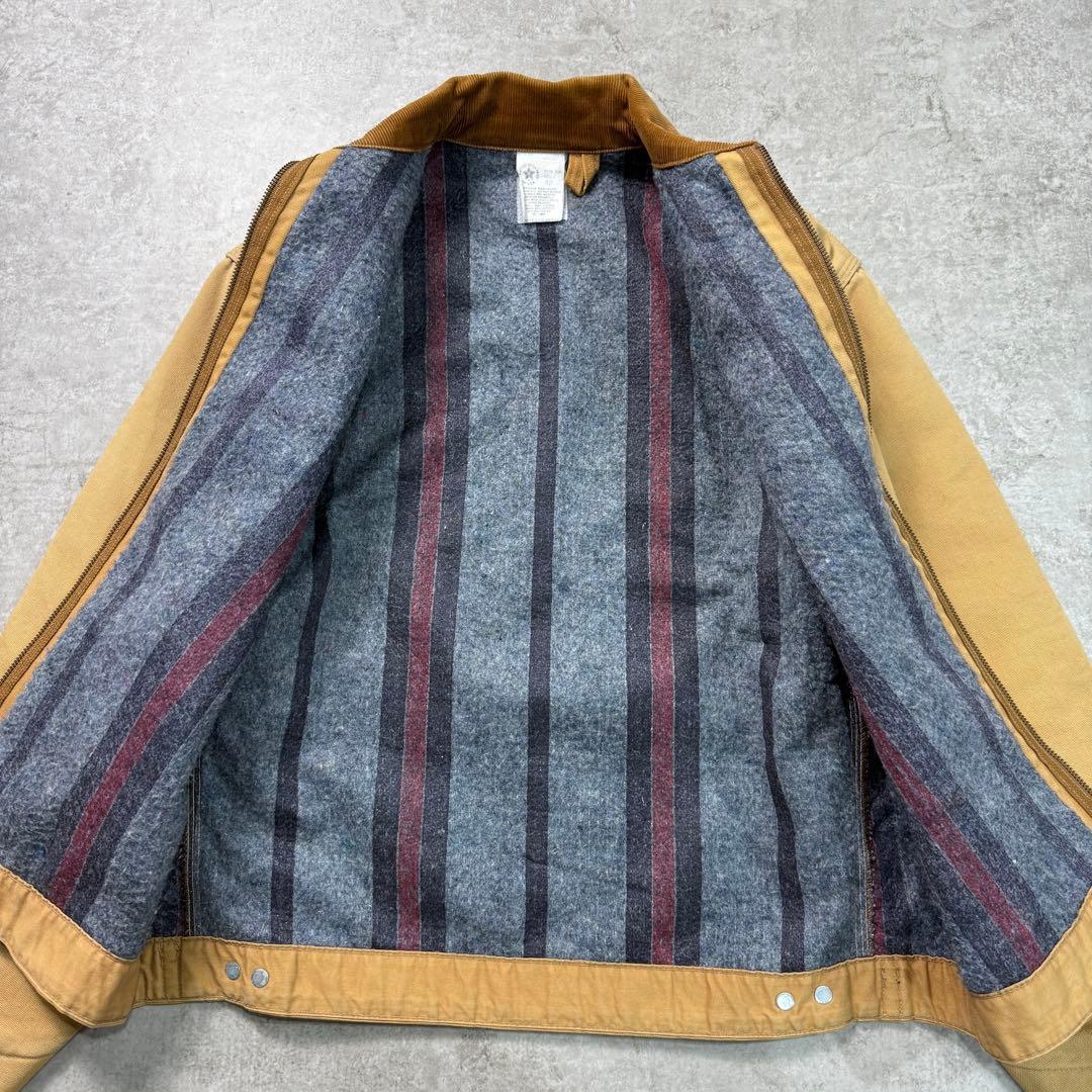 希少100周年□カーハート【L】デトロイトジャケット USA製 ダック