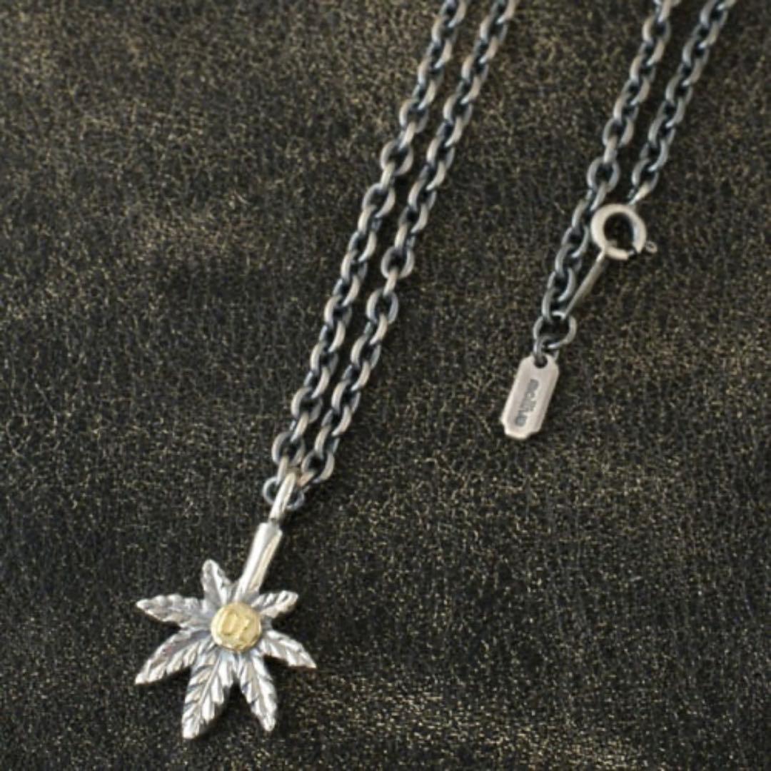 GANJA NECKLACE K18 マリファナ シルバー925 ネックレス