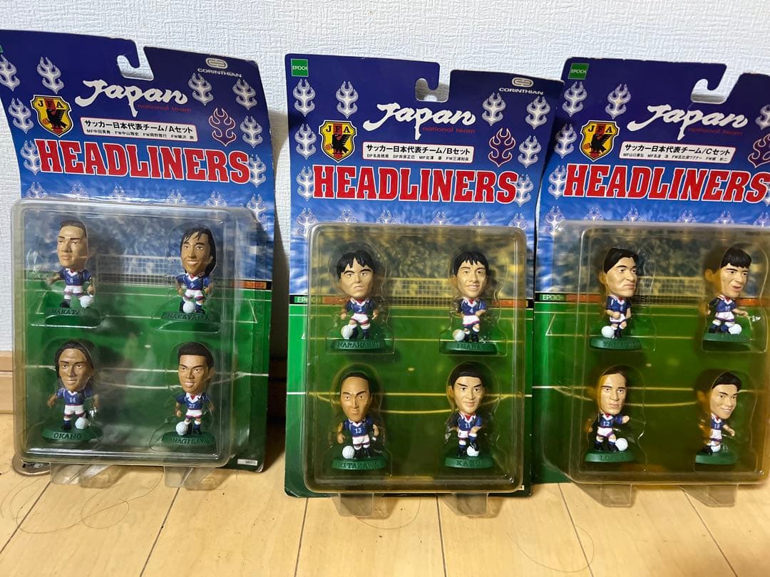 HEADLINERS 日本代表フィギュアセット A.B.C WCF J STARS World Collectable Figure TSUBASA BANPRESTO Jump