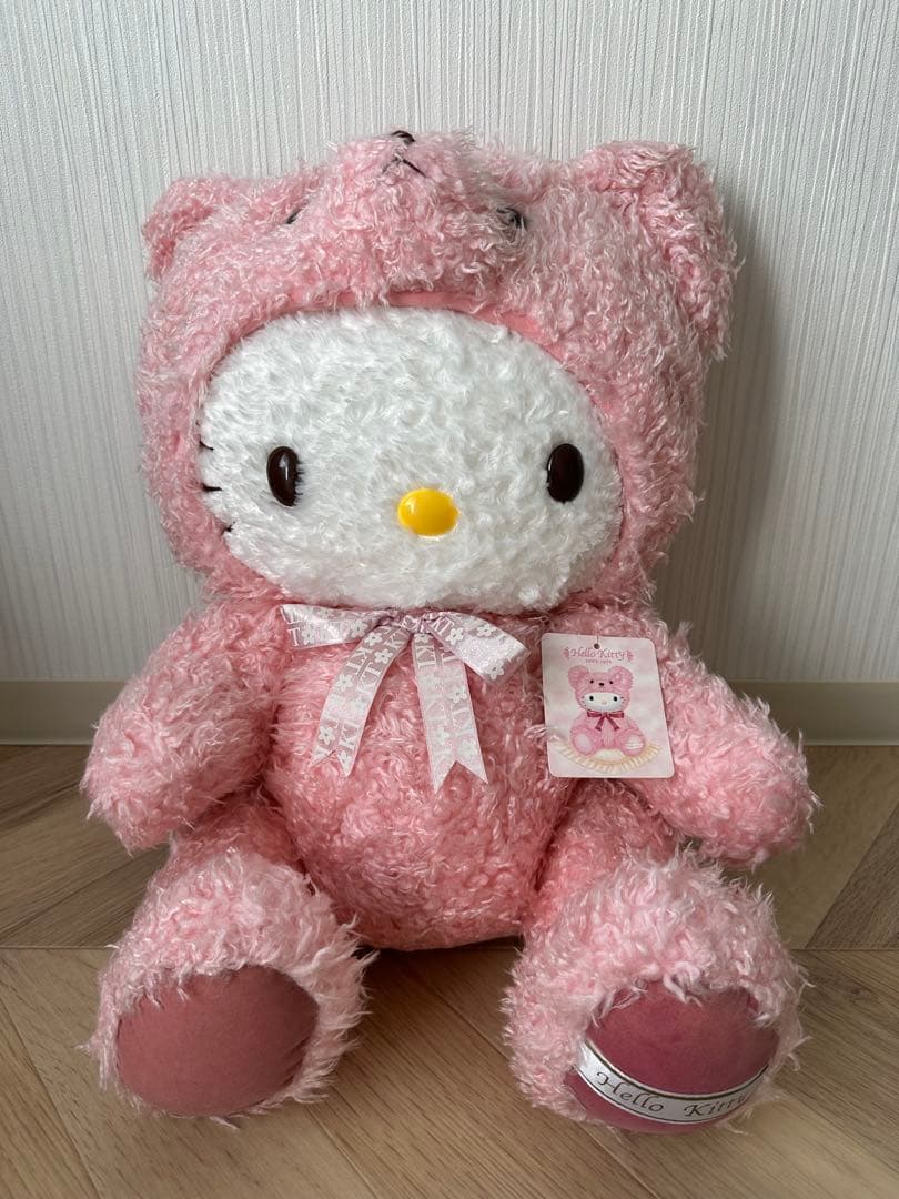 ハローキティ　ぬいぐるみ　変身テディベア　LL