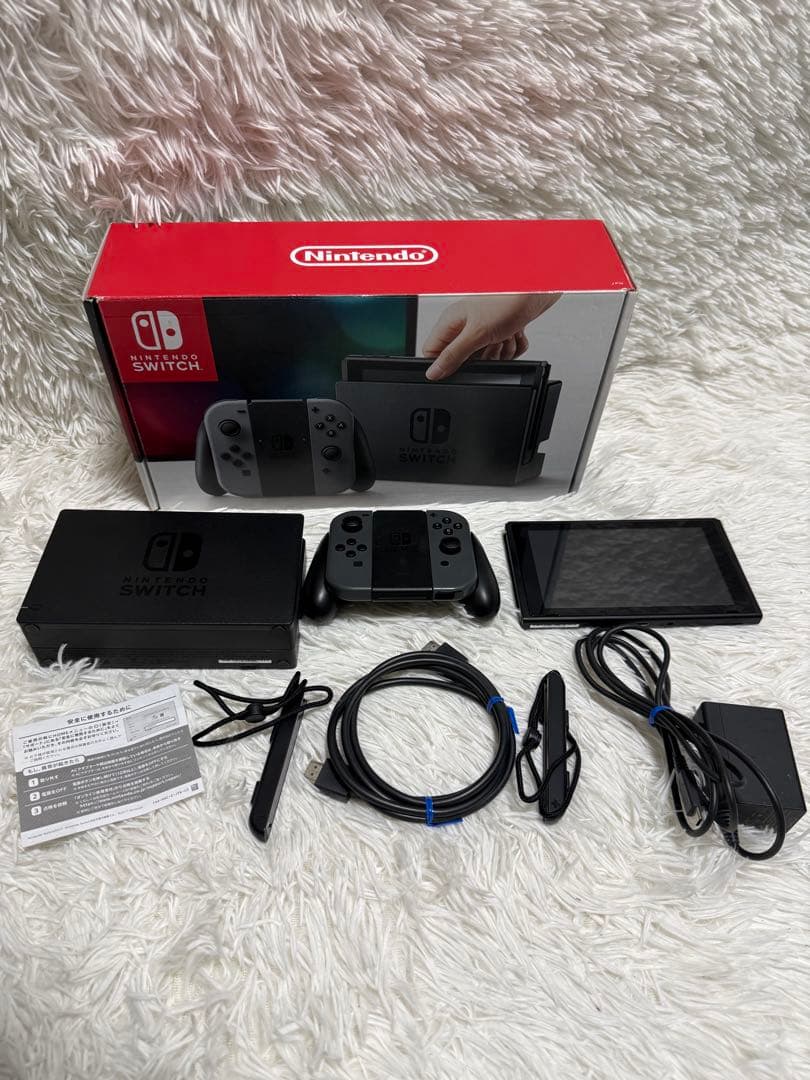 【動作確認済】Nintendo Switch グレー