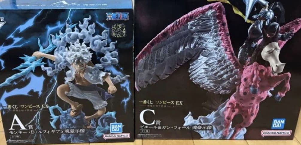 一番くじ　ワンピース　ex 悪魔を宿す者達vol.3 A賞 C賞 セット