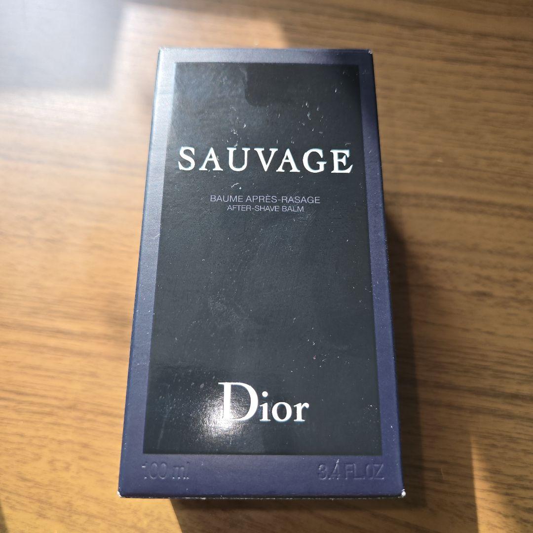 SAUVAGE Dior 　ソヴァージュ　アフターシェーブ　バーム　メンズ用