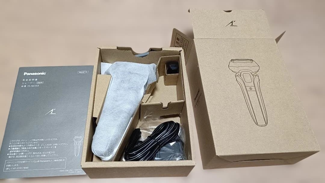 【正真正銘の未使用品】Panasonic 電気シェーバー ES-NLV5X-K 2025年最新】ラムダッシュPRO 5枚刃 ES-NLV5X-Kは従来品と何が違う