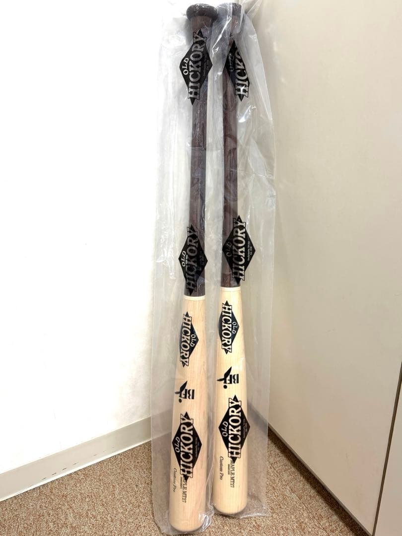 木製バット 硬式 アマチュア対応 ヒッコリー 楽天市場】オールドヒッコリー 硬式木製バット ロックメイプル BFJ