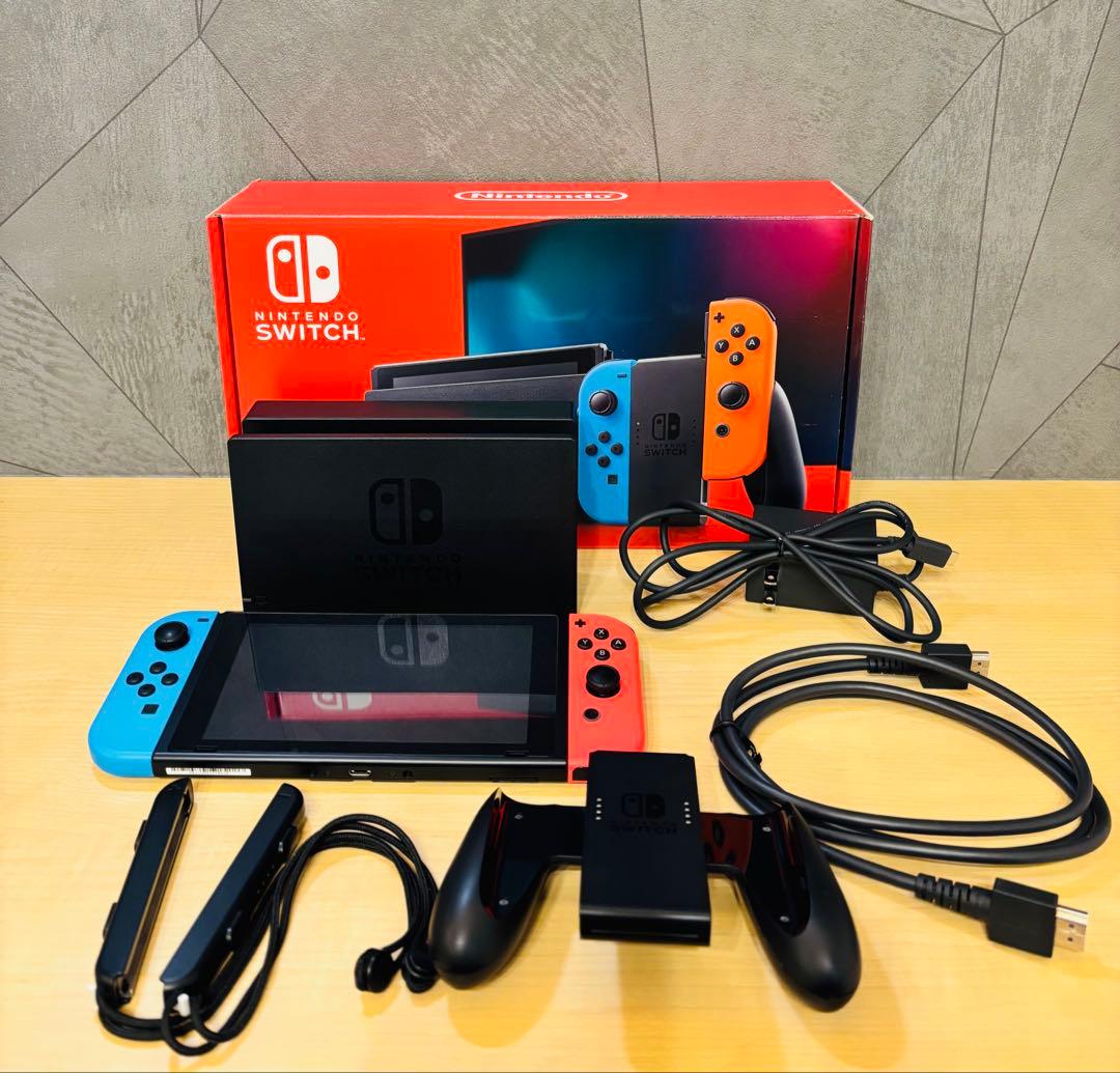 Nintendo Switch 本体 付属品完備 - メルカリ