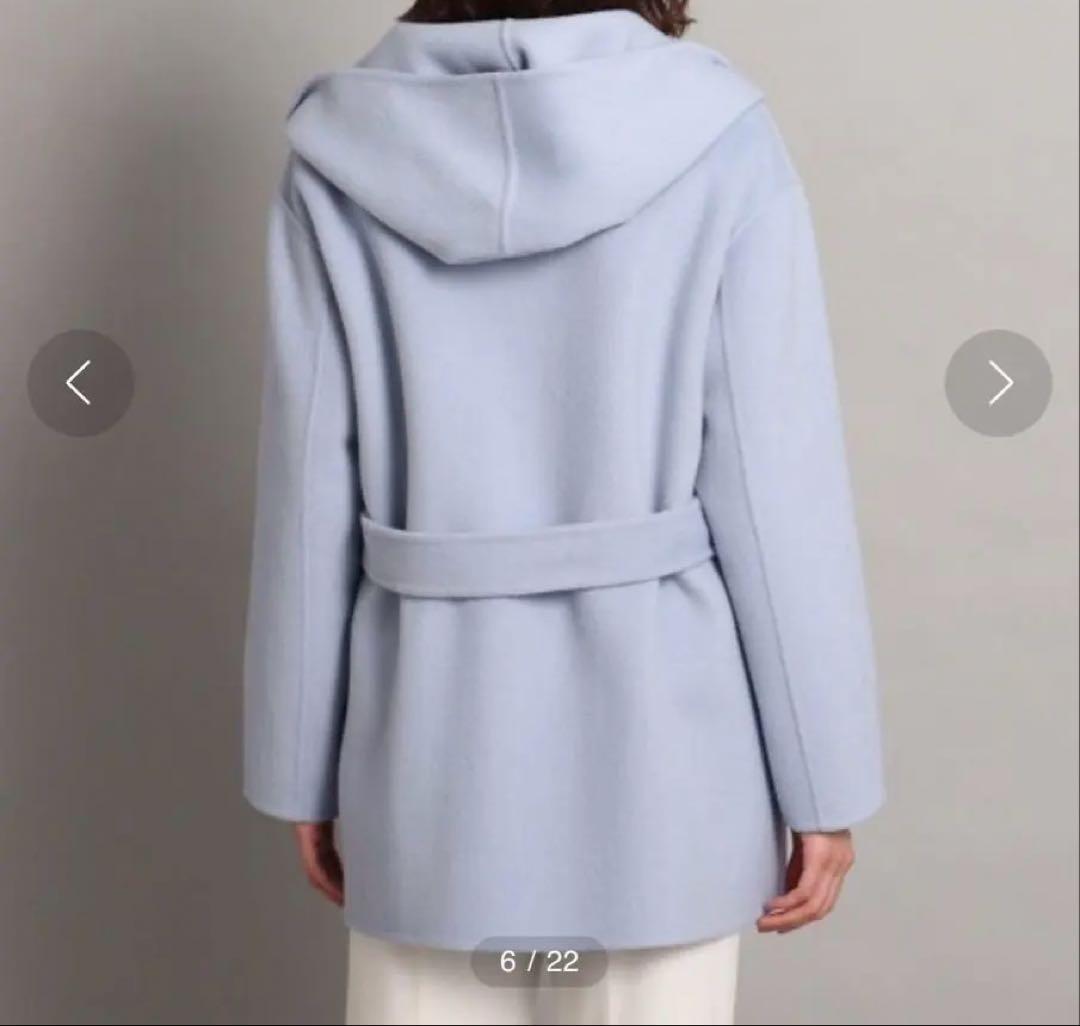 COUP DE CHANCE】ゆるシルエット リバー仕立てミドル丈コート - メルカリ