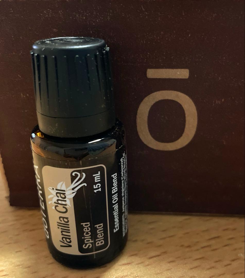 新品未開封　バニラチャイ　ドテラ　15ml レア 8月のプロモーション ✨ 期間限定製品 バニラチャイ 15mL ハーベスト