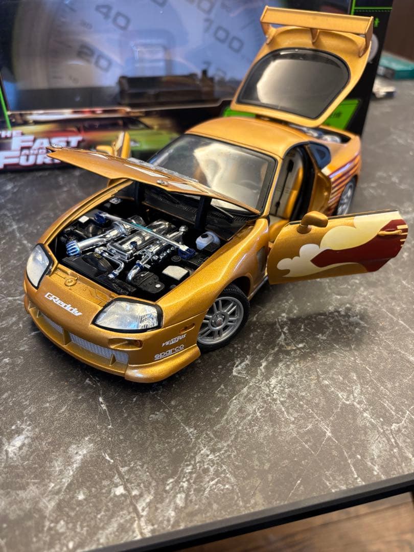 ワイルドスピード 1995 toyota supra 1/18 開封済