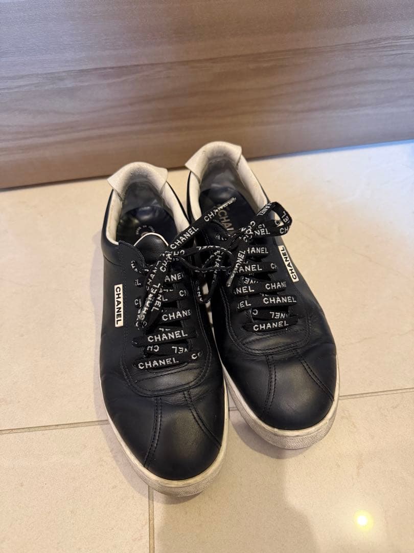 【専用kimiko様】CHANEL ブラック スニーカー CHANEL（シャネル） 【新品同様】シャネル スニーカー ココマーク