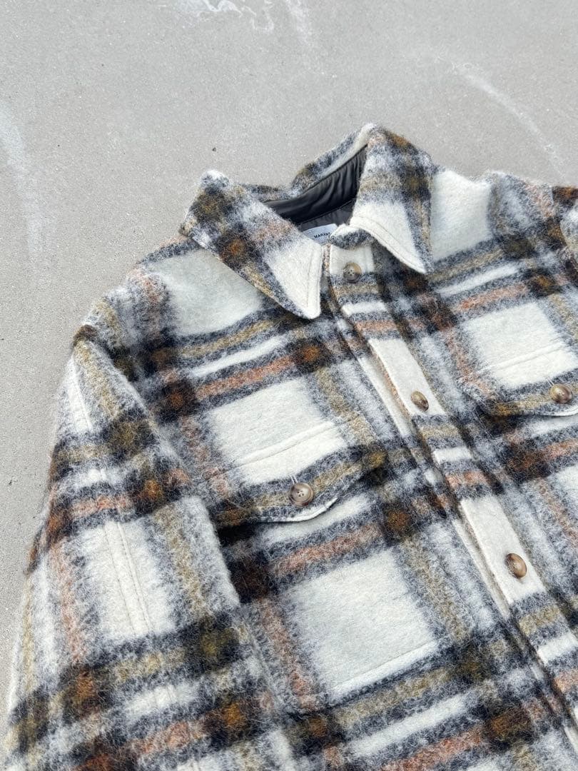19AW】ISABEL MARANT mohair check jacket - メルカリ
