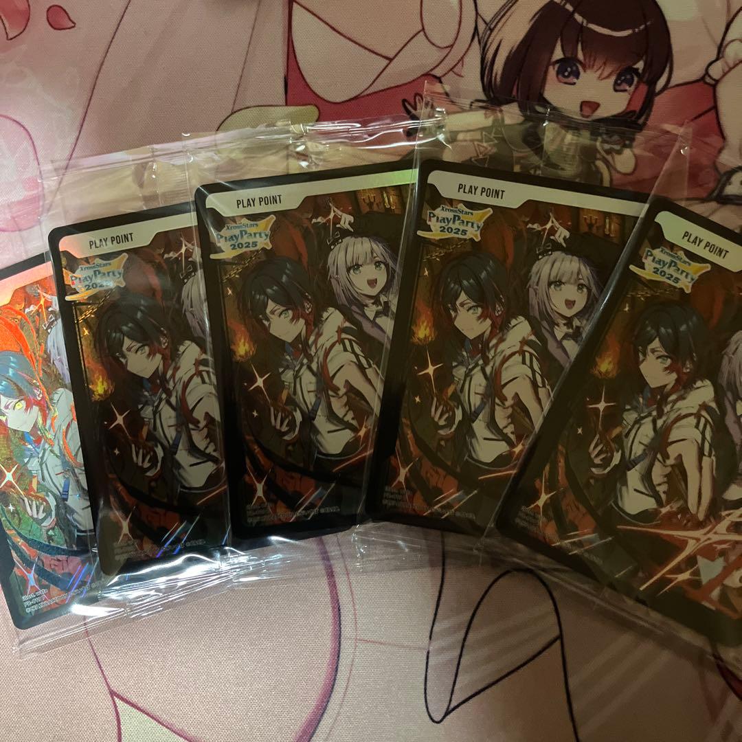 クロスタ　プレイポイントカード 5枚セット