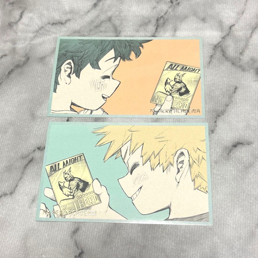 緑谷出久 爆豪勝己 幼少期 ヒロアカ原画展 メモリアルコレクション