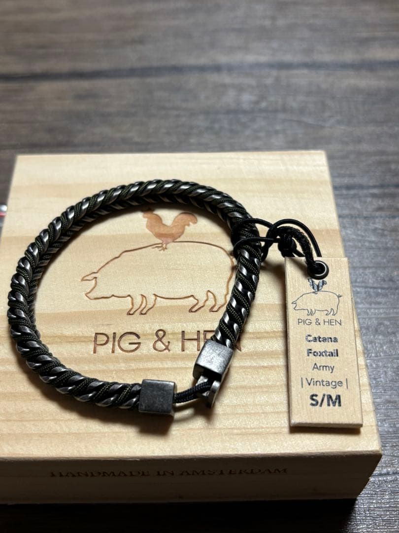 アクセサリー PIG & HEN Catena Foxtail Army S/M Catena Foxtail - Pig & Hen