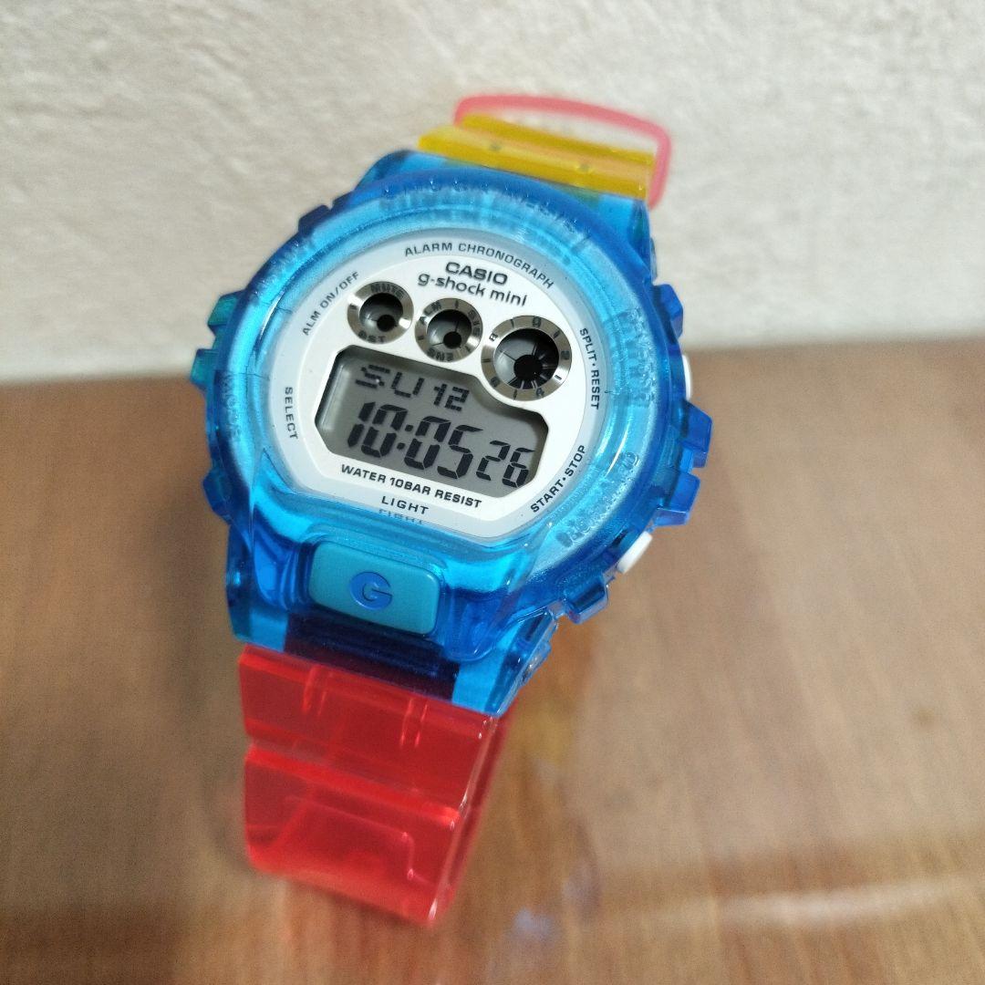 【美品】BEAMSBOY×G-SHOCK　限定品CASIO Baby-Gビームス G-SHOCK/BABY-G×ビームス/ビームス ボーイ、ホワイト＆クリア素材の新