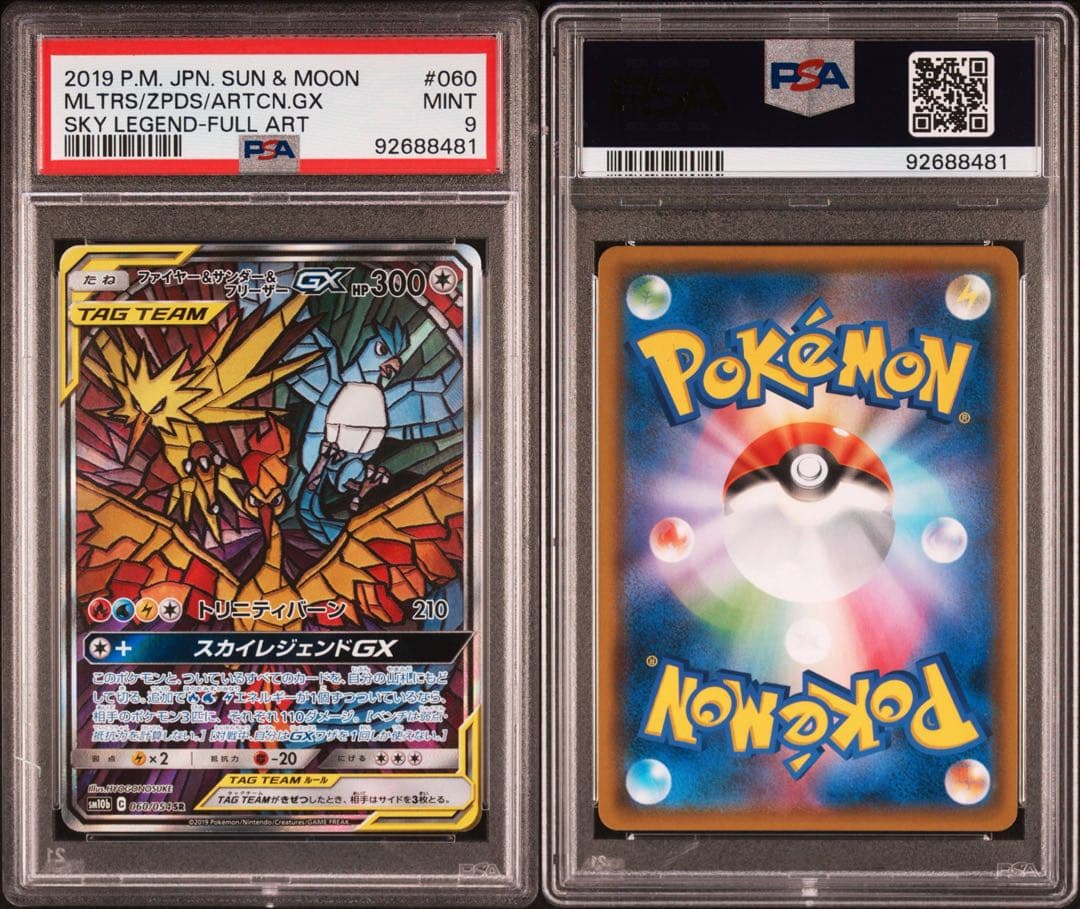 ファイヤー&サンダー&フリーザーGX SA PSA9