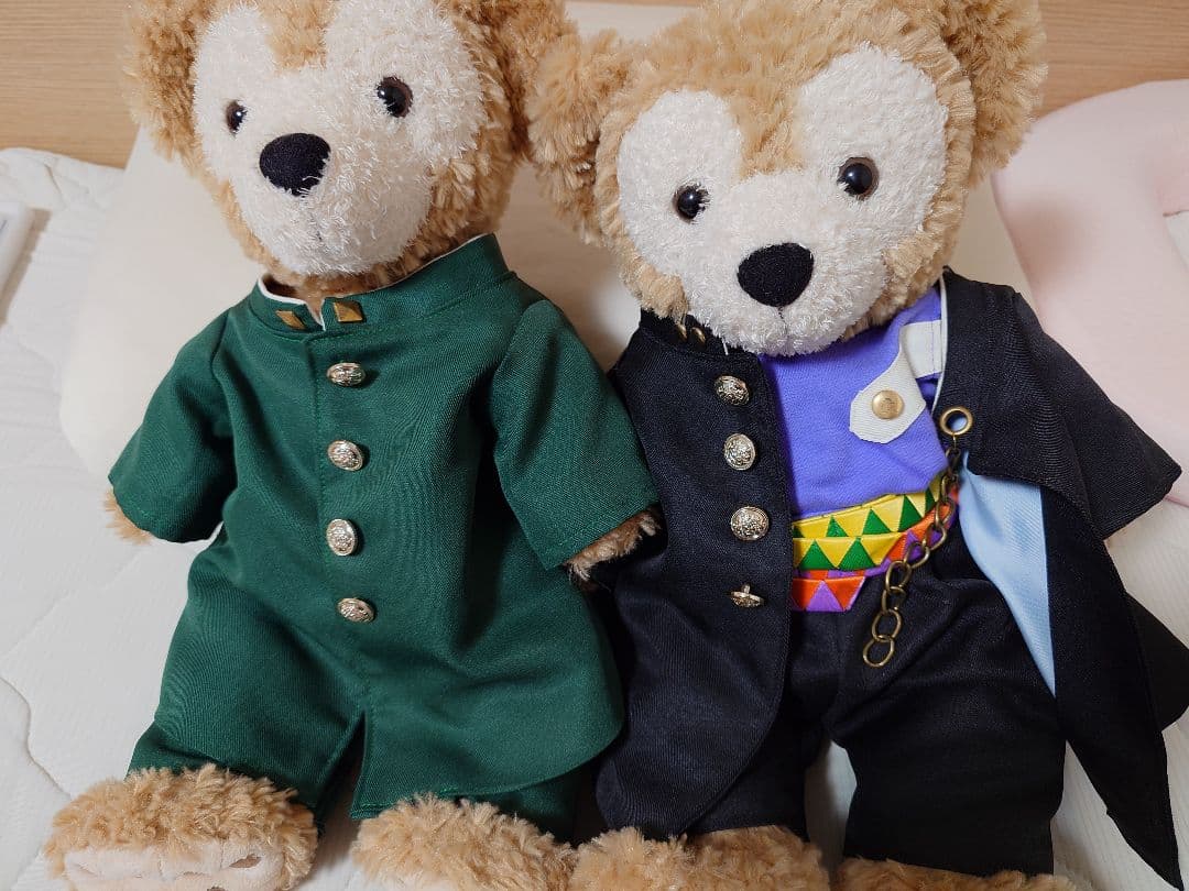 ダッフィぬいぐるみ 着せ替え服 2点セット