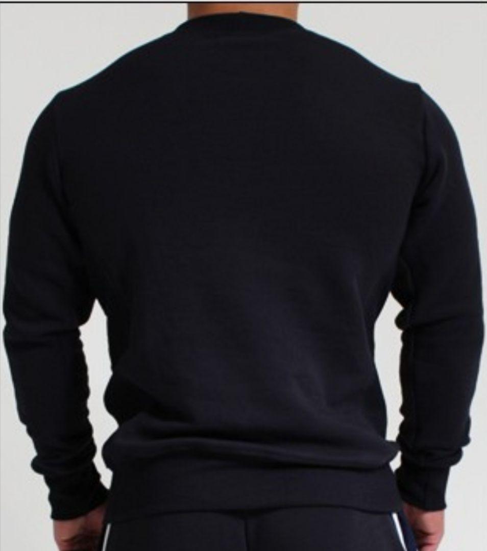 EGDE SHIELD LOGO サイドライン トレーナー ダークネイビー S - メルカリ