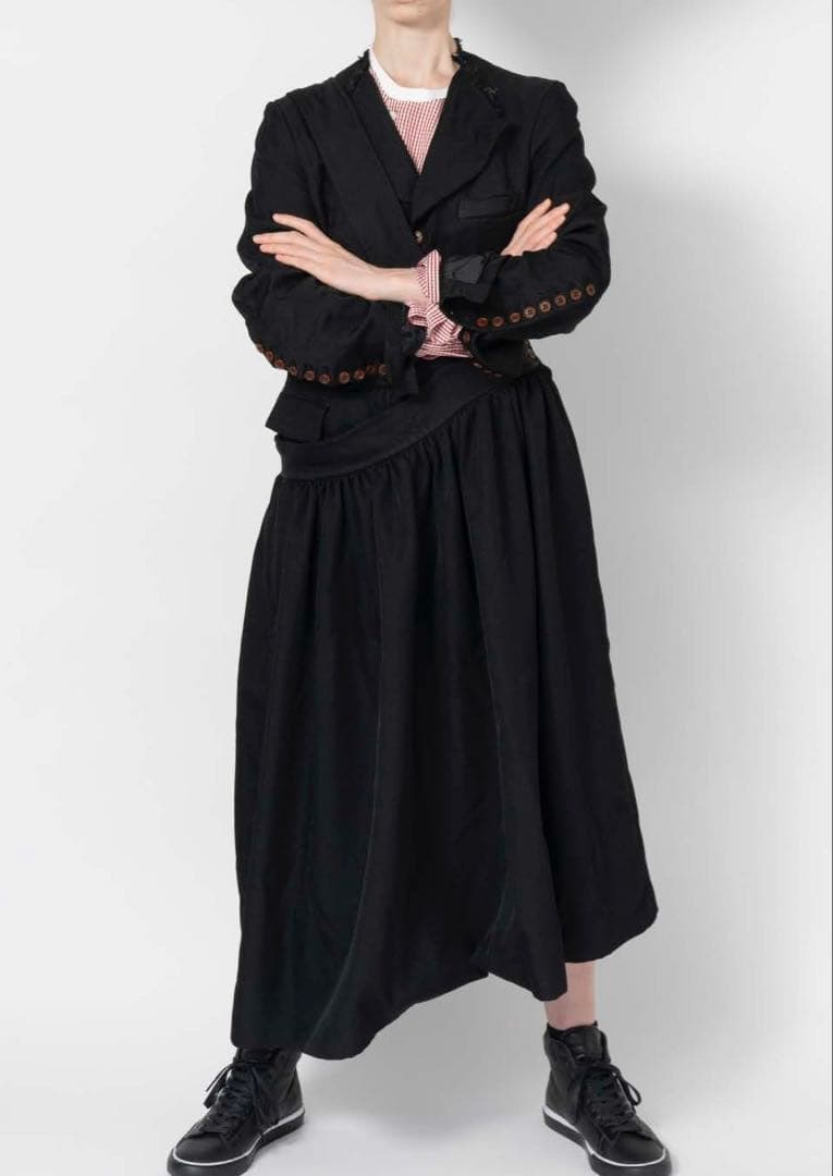 23aw ブラックコムデギャルソン 吊りスカート - メルカリ