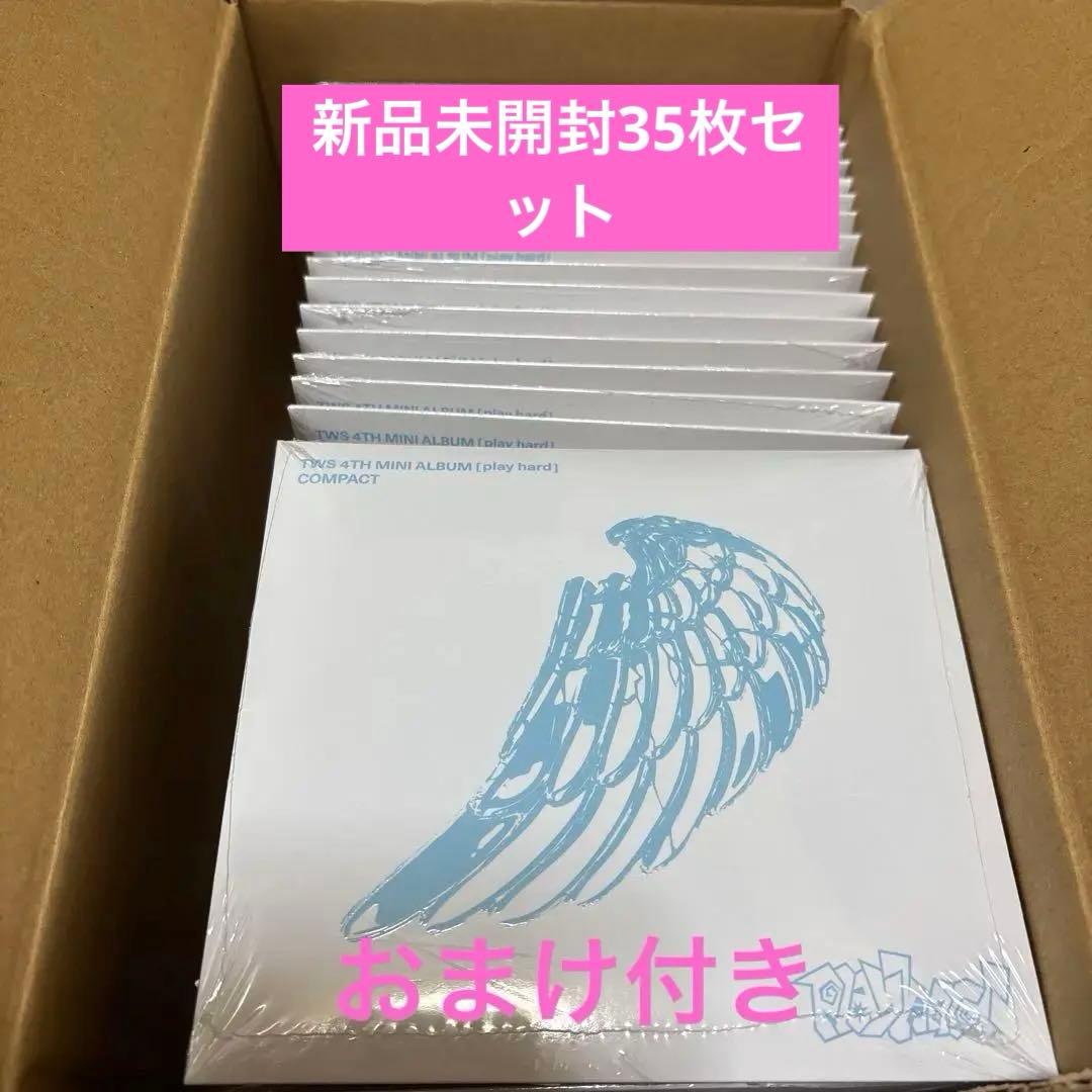 TWS play hard compact 新品未開封 ランダム 35枚セット tws play hard 未開封 アルバム compact ランダム 30枚 M109619740 - K