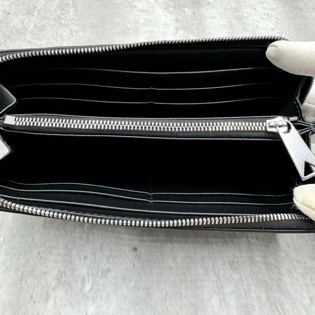 未使用級✨RFID内蔵 ボッテガ ラウンドファスナー イントレチャート