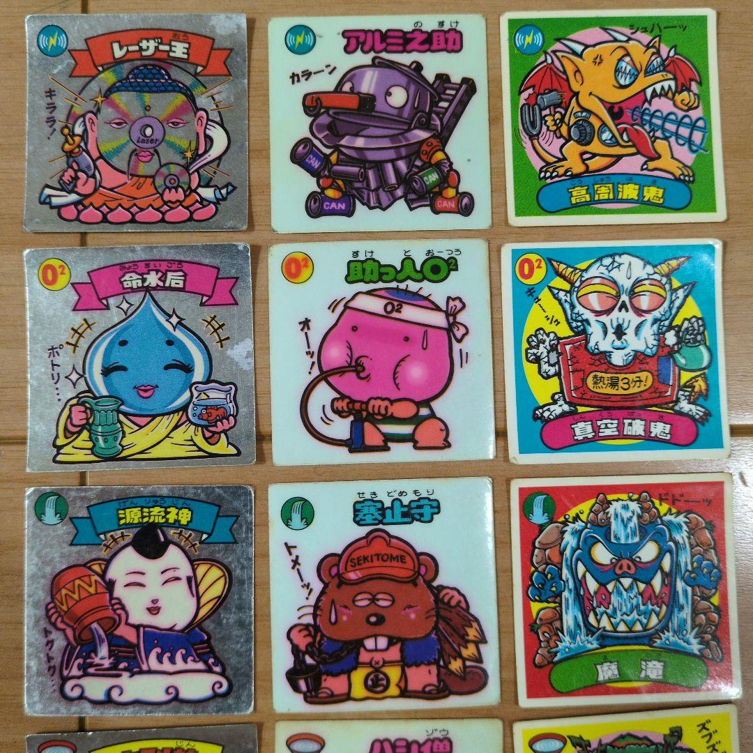 旧ビックリマン 第7弾チョコ版すくみフルコンプ - メルカリ