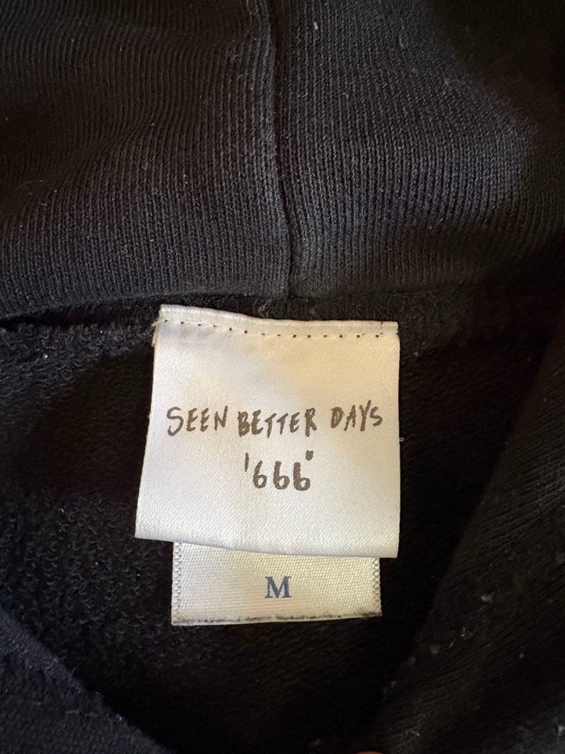 eさん専用】Seen Better Days 666 パーカー - メルカリ