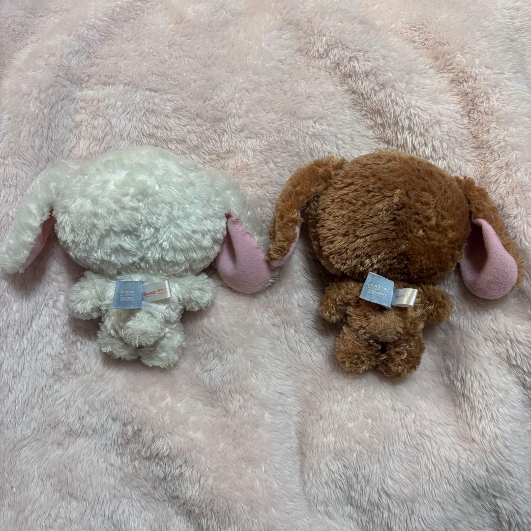 週末限定値下げ】 シュガーバニーズ しろうさ・くろうさ ぬいぐるみ