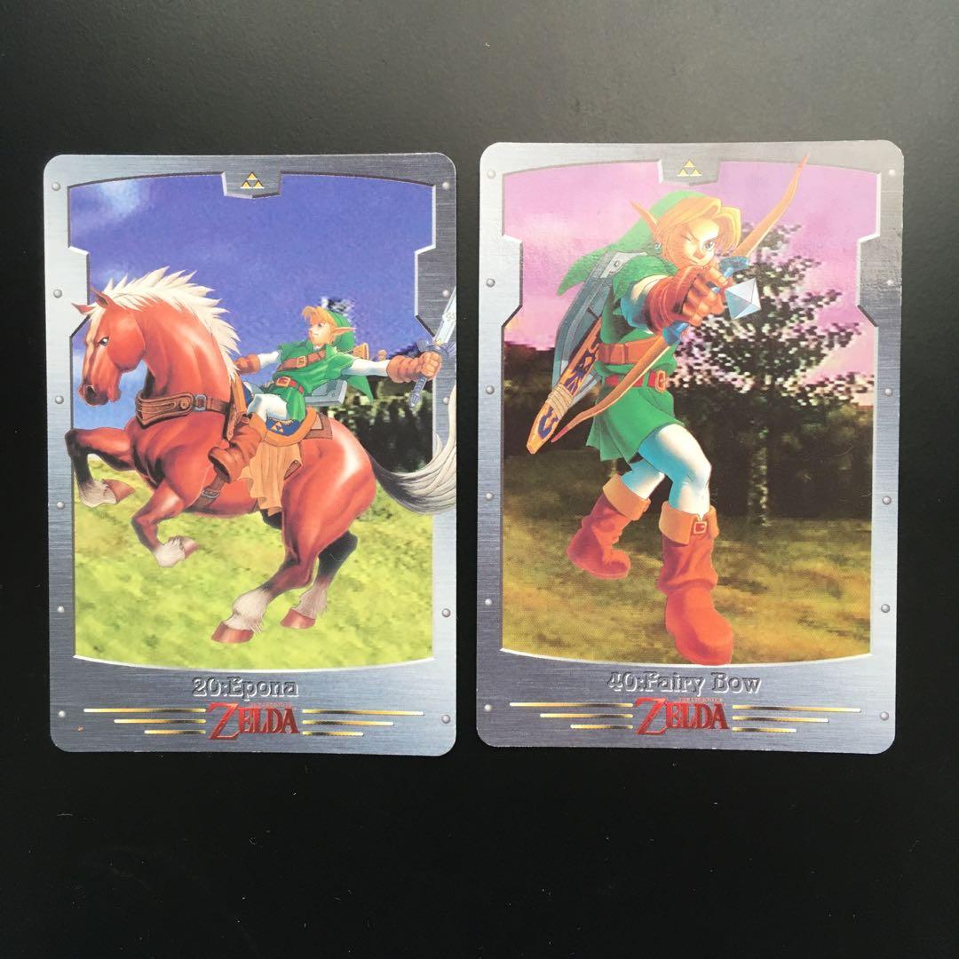 バンダイ カードダス ゼルダの伝説 時のオカリナ リンク エポナ - メルカリ
