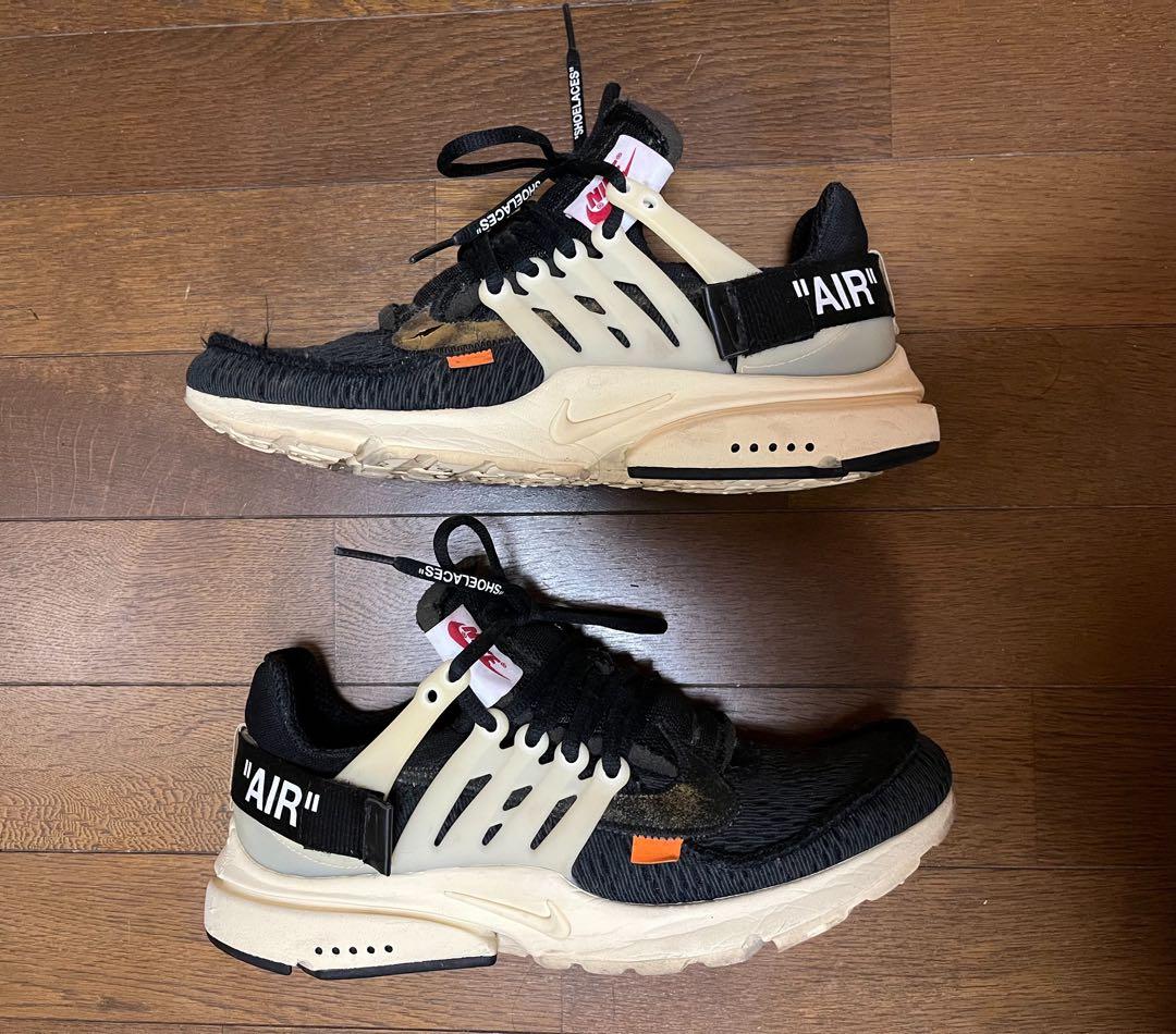 NIKE OFFWHITE THE TEN AIR PRESTO オフホワイト