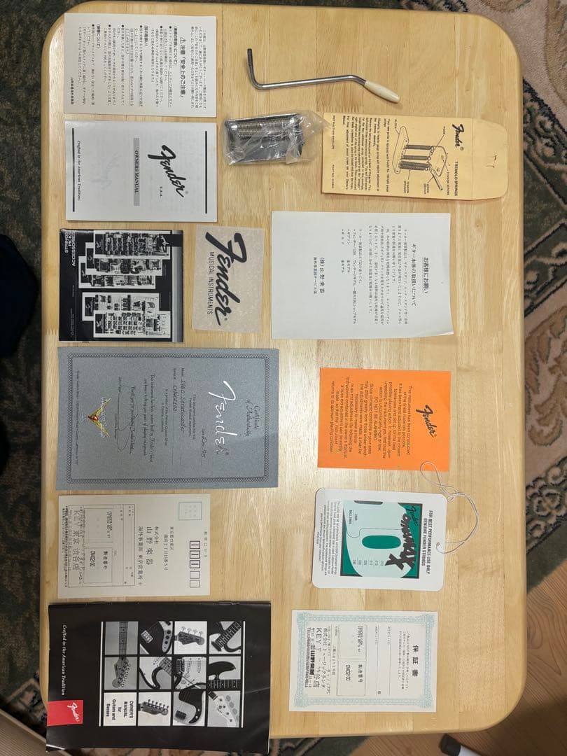 Fender customshop ストラトキャスター 95年製バーズアイネック - メルカリ