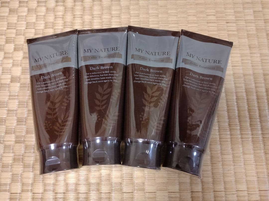 マイナチュレ カラートリートメント ダークブラウン4本