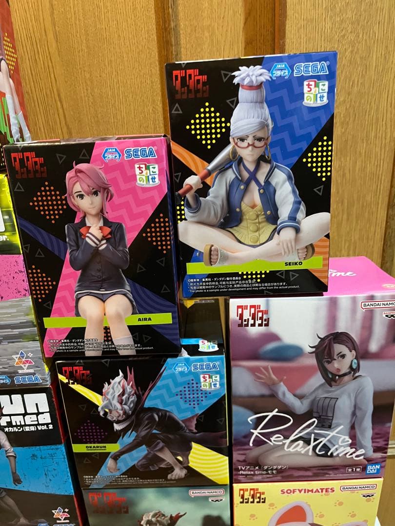 ダンダダン プライズフィギュア 18個セット まとめ売り - メルカリ